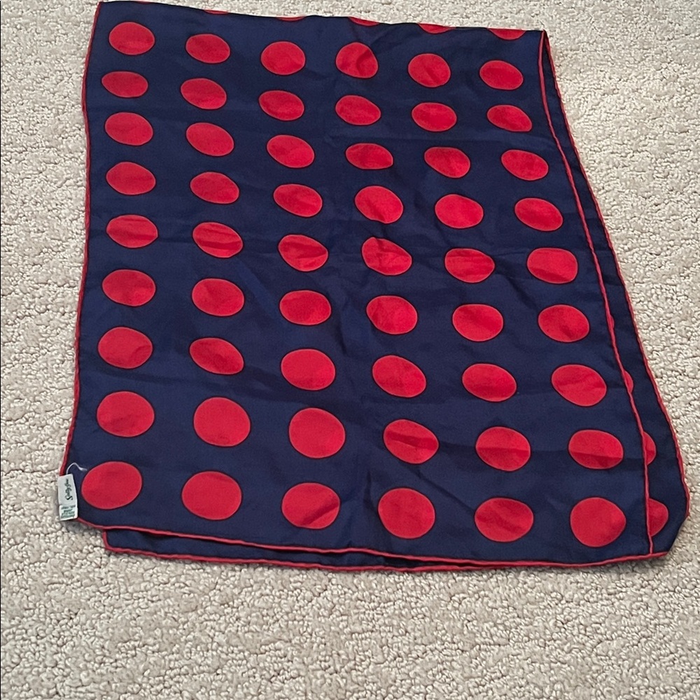 Vintage Sally Gee Silk Scarf